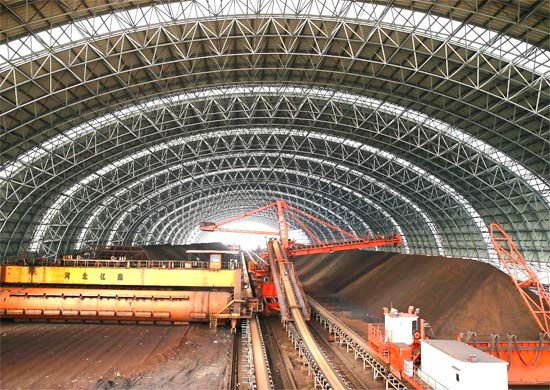 原料封闭料场封闭