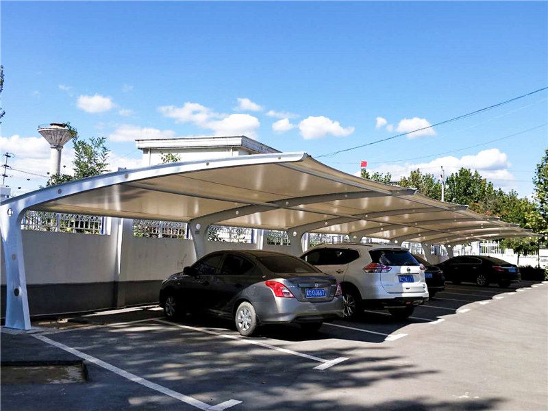 河北秦皇岛铁路局膜结构车棚