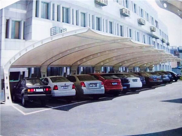 滨州市开发区第二小学膜结构车棚