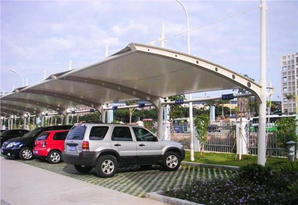 安徽省太和县玉华造纸厂膜结构车