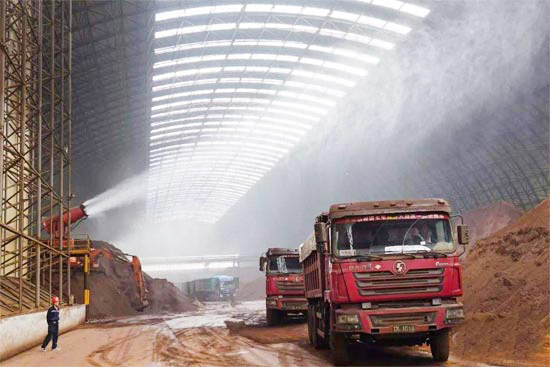 膜结构煤矿封闭施工