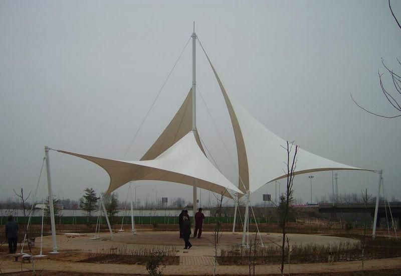 高家庄文化广场景观棚