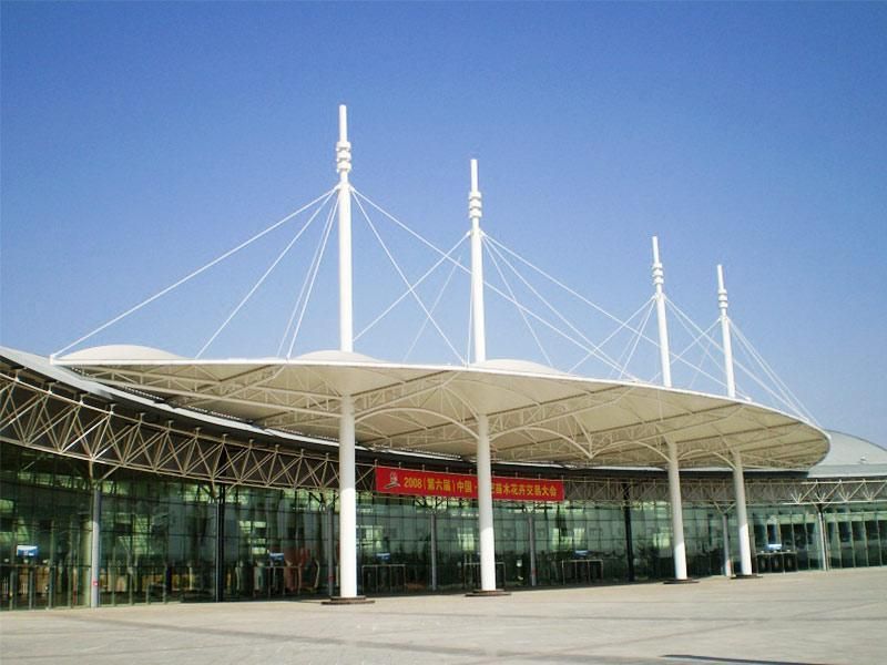 上海花卉中心遮阳景观棚